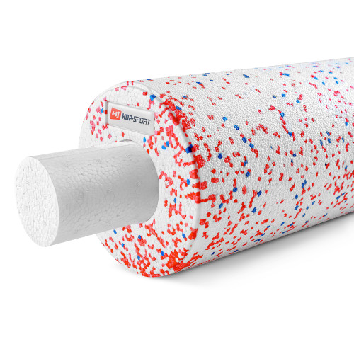 Массажный ролик  Hop-Sport HS-P033DYG EPP 33 см 3 в 1 white - фото №4